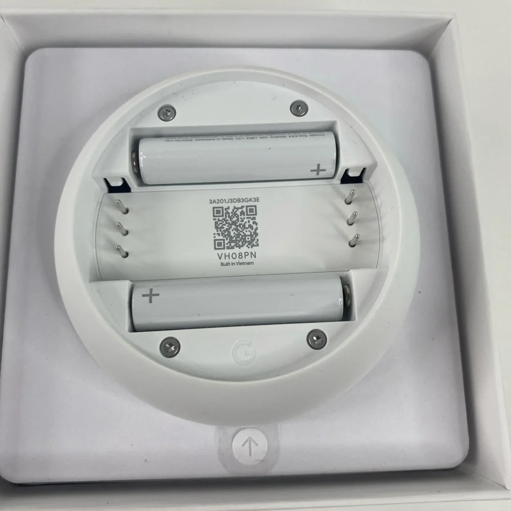 Google Nest Programmable Smart Wi-Fi Thermostat for Home - Snow G4CVZ GA01334-US